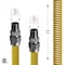 Flextron Gas Line Hose 1/2'' O.D.x18'' Len 1/2" MIP Fittings Yellow Coated Stainless Steel Flexible Connector FTGC-YC38-18A - alternate 5